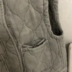 Nlzgmsj 2024 Autumn Winter Women Pocket Cotton Jacket Vest Sleeveless Stand Neck Zipper Waistcoat Loose Female Streetwear photo review