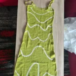 2024 Ladies Knitted Sheath Sundress Sleeveless Hotsweet Print Backless Slim Dress Fashion Elastic Beach Long Dress photo review