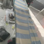 2024 Stripe Summer Elastic Split Bodycon Dress Sexy Beach Vacation Sundress Women Casual Slim Pencil Vestidos Maxi Long Dress photo review