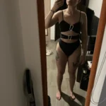 3 Colors Sexy Metal Rings Cut Out Women Swimwear One Piece Swimsuit Female Bandeau High Leg Cut Bather Bathing Suit Swim B022D photo review