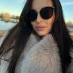 TRAFZA Women Fashion Cropped Faux Fur Jacket Coat Long Sleeve Front Snap-button Female Outerwear Chic Lapel Collar Thick Coat photo review