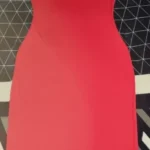 2024 Summer Sexy Tank Top Dress European and American Plus Size Solid Color Women's Sleeveless Mini Dress photo review
