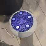 Flame Humidifier Dynamic Jellyfish Essential Oil Diffuser 350ML Air Humidifier Gradient Color Aroma Diffuser Desktop Night Light photo review