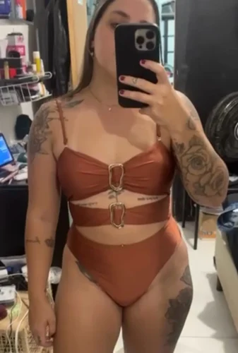 3 Colors Sexy Metal Rings Cut Out Women Swimwear One Piece Swimsuit Female Bandeau High Leg Cut Bather Bathing Suit Swim B022D photo review