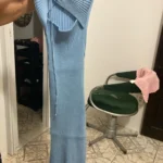 YuooMuoo Chic Fashion Sexy Package Hips Split Knitted Summer Dress 2025 Women Slim Elastic Bodycon Party Dress Streetwear Outfit photo review