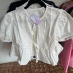 Clearance_Fashion Woman Blouses Short Sleeve Summer Tops Blouse Women Turtleneck Knitted Blouse Shirt Women Tops Blouses_Continu photo review