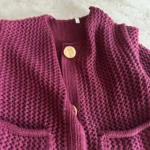 Autumn Winter Knitted Cardigans For Women Casual Button Long Sleeve Female Sweater 2024 Fashion Loose Lady Cardigans Coat photo review