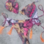 RUOTONGSEPT 2023 Popular Womens Beachwear Sexy Bikinis Set Hot Sport Swimwear Push-Up Padded Swimsuit Exquisite Bather Swimwear photo review