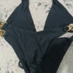 RUOTONGSEPT New Sexy Bikini 2023 Triangle Bathing Suit for Women Brazilian Bikini Set 2-piece Halter Swimwear Push Up Swimsuit photo review