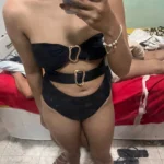 3 Colors Sexy Metal Rings Cut Out Women Swimwear One Piece Swimsuit Female Bandeau High Leg Cut Bather Bathing Suit Swim B022D photo review