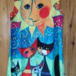 2024 European and American Cross Border Women's New Dress V-neck Sleeveless Sexy Printed Large Hem Foreign Trade Dress photo review