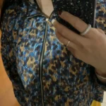 CHCH Women Print Midi Clothing Hooded Jackets Casual Long Sleeve Outwear Thin Coats Zipper Windbreaker Female Top photo review