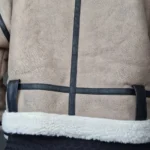 2024 TRAF New synthetic sheepskin women's Coat Thickened thermal bomber Jacket Y2K lapel vintage winter fashion photo review