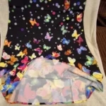 2024 European and American Cross Border Women's New Dress V-neck Sleeveless Sexy Printed Large Hem Foreign Trade Dress photo review