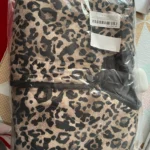 TRAF Leopard Print Jackets for Women Coats Oversized Jackets Woman 2024 Snap Button Overcoat Female Long Sleeve Women's Jacket photo review