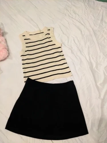 Sexy Summer Mini Dress Women New Black Fashion Streetwear Sleeveless Backless Folds Split Dress Elegant Party Strap A-LINE Dress photo review