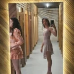 Biyaby Sexy Women Golden Mermaid Dresses Summer Spaghetti Strap Strapless Dress Woman Elastic Solid Color Bandage Vestidos Lady photo review