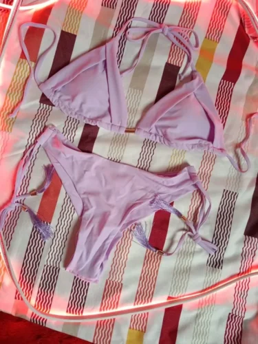 RUOTONGSEPT 2025 New Sexy 13 Color Triangle Bathing Suit for Women Brazilian Bikinis Swimwear Push Up Swimsuit Beach Bikini Set photo review
