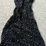 1PC Women Sexy Fishnet Rhinestone Cover Up Without Bikini Hollow Out Bodycon Dress See Through Beachwear Women's Swimwear photo review