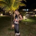Black Dresses Women Summer New O-Neck Sleeveless Sexy Clubwear Hollow Out Dress Fashion Print Casual Elegant Slim Female Dresses photo review