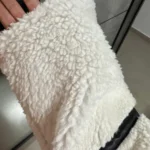2024 RARF Autumn New Women's European and American Style Artificial Fur Effect Motorcycle Jacket Coat with Fur Integration photo review