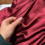 Burgundy Satin Beach Maxi Women Dress for Christmas Sexy Side Slit Adjustable Straps Evening Prom Dress Cheap Bridesmaid Dresses photo review
