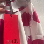CHCH Women's Dress New Long sleeved Shirt Long Skirt Flower Print Party Dress photo review