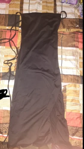 2024 explosive new dress summer high sensibility halter strap Spice Girl bag hip dress photo review
