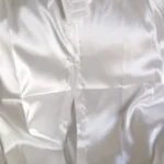 Spring Fashion Button Up Satin Silk Shirt Vintage Blouse Women White Tops Lady Long Sleeves Female Loose Street Shirts 11355 photo review