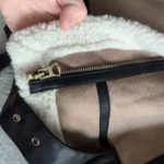 2024 TRAF New synthetic sheepskin women's Coat Thickened thermal bomber Jacket Y2K lapel vintage winter fashion photo review