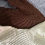 Elegant Solid Basic Knitted Tops Women Turtlneck Sweater Long Sleeve Casual Slim Pullover Korean Fashion Simple Chic Clothes photo review