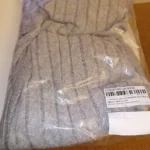 Women sexy knit V-neck reverse neck split dress autumn winter full sleeve elastic basic body sweater photo review