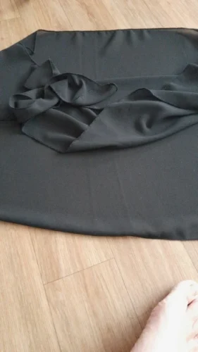 Women Short Sarongs Swimsuit Coverups Beach Bikini Wrap Sheer Short Skirt Chiffon Scarf Cover Ups for Swimwear photo review