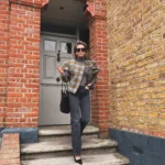 Clearance_Rockmore Vintage Cropped Jackets for Women Harajuku Casual Slim Fit Zipper Coat Y2K Streetwear Long Sleeve Outerwear A photo review