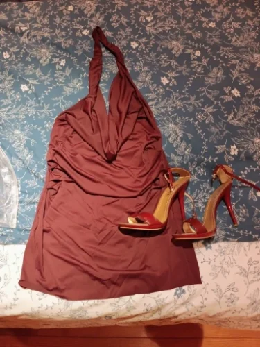 Sexy Mini Dress Women Summer Solid Fashion V-neck Backless Sleeveless Bodycon Halter Dresses Casual Elegant Party Basic Dresses photo review