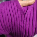 Women V Neck Solid Ribben Knitted Dresses Casual All Match Slimple Sexy Package Hips Bodycon Dress Elegant Vestidos Streetwear photo review