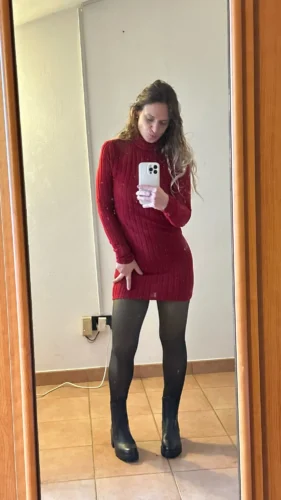 New Solid Dresses Autumn Winter Women Long Sleeves Turtleneck Sexy Bodycon Sheath Mini Dress Club Elegant Party Knitted Dresses photo review