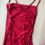 2024 explosive new dress summer high sensibility halter strap Spice Girl bag hip dress photo review