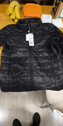 Women Spring Jacket Fashion Short Ultra Lightweight Packable Puffer Coats 15 Colors Female Down Warm Korean Slim Fit Parkas 5XL photo review