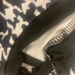 Houndstooth Print Women Long Sleeve Midi Dress Hollow Out Bodycon Sexy Streetwear 2022 Autumn Winter Club Elegant Slim photo review