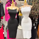 Satin Slip Sleeveless Backless Maxi Dress Women Y2K Summer Bodycon Elegant Sexy Outfits Ladies Birthday Party Club Sundress photo review