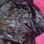 Xeemilo Autumn Faux Leather Short Jacket Y2K Turn-down Collar Fashion Botton Decoration PU Coat 2022 Grunge Street Casual Coats photo review