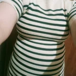 Summer Striped Beach Knitted Dress O Neck Short Sleeves Chic Hotsweet Slim Sundress Streetwear Y2K Bodycon Midi Dress photo review