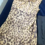 Ladies Vintage Leopard Print Women Sexy Spaghetti Strap Summer Dress Chic Swing Collar Backless Party Club Long Dresses Female photo review