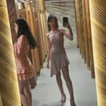 Biyaby Sexy Women Golden Mermaid Dresses Summer Spaghetti Strap Strapless Dress Woman Elastic Solid Color Bandage Vestidos Lady photo review
