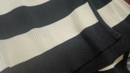 2024 Stripe Summer Elastic Split Bodycon Dress Sexy Beach Vacation Sundress Women Casual Slim Pencil Vestidos Maxi Long Dress photo review