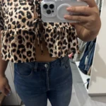 Clearance_Fashion Woman Blouses Short Sleeve Summer Tops Blouse Women Turtleneck Knitted Blouse Shirt Women Tops Blouses_Continu photo review