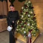 Autumn Fashion Black Maxi Dress For Women Pleated Slim High Waist Long Sleeve Elegant Sexy Party Dress Ladies Y2k Dress photo review
