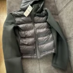 UNIZERA slim fit zipper hooded short warm jacket autumn and winter new product long sleeved solid color women's cotton jacket photo review
