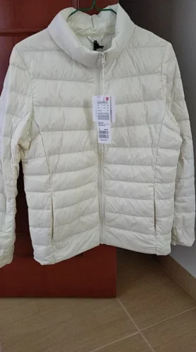 Women Spring Jacket Fashion Short Ultra Lightweight Packable Puffer Coats 15 Colors Female Down Warm Korean Slim Fit Parkas 5XL photo review